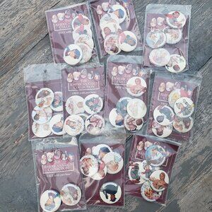 9 packs of pleasant company american girl book buttons